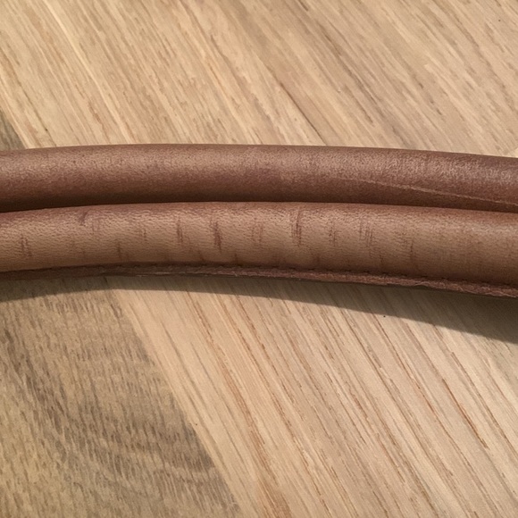 ISABELLA Fiore Brown Leather Embroidered Satchel Crossbody Shoulder Bag Purse - Picture 15 of 16